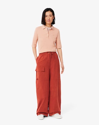 Pantalon oversize en toile de coton
