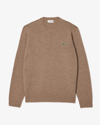 Pull cachemire maille 3D col rond