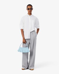 Chemise oversize popeline de coton