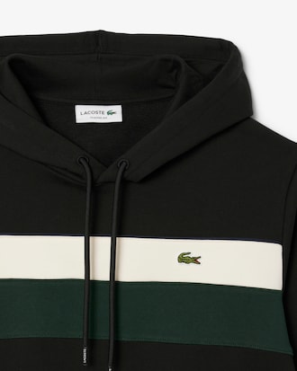 Sweatshirt capuche molleton color-block