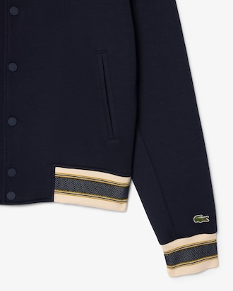 Veste varsity fabriqu&eacute;e en France badge