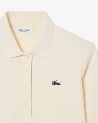 Polo regular fit crocodile paysage