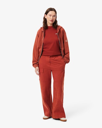 Pantalon oversize en toile de coton