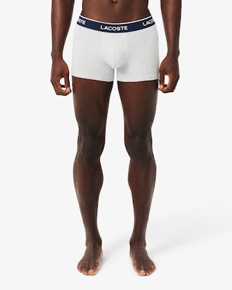 Lot de 3 boxers courts coton stretch