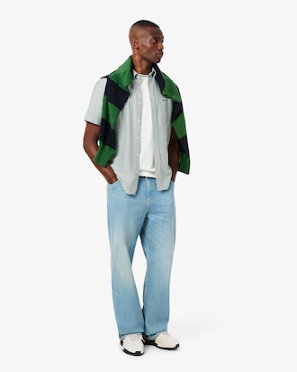 Chemise manches courtes regular fit Oxford