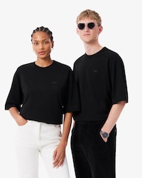 T-shirt jersey coton &eacute;pais loose fit