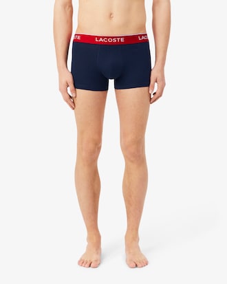 Lot de 3 boxers courts coton stretch
