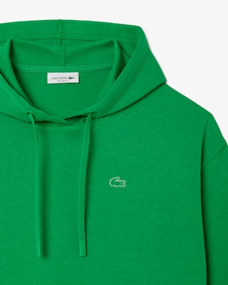 Sweatshirt à capuche court coton