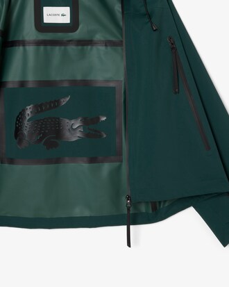 Parka &agrave; capuche oversize imperm&eacute;able