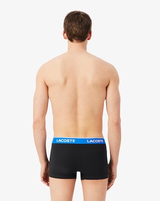 Lot de 3 boxers courts coton stretch