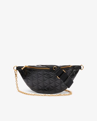 Sacoche Maheki en cuir embossé Sacs banane femme Nouveautés