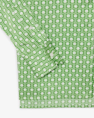 Chemise regular fit col lavalli&egrave;re amovible