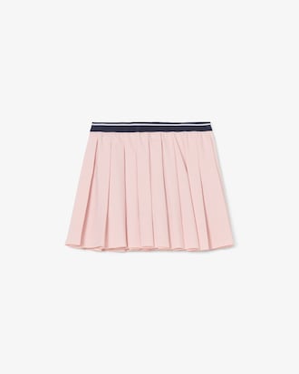 Jupe pliss&eacute;e coton Oxford