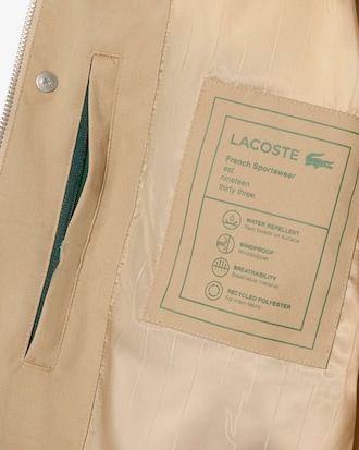 Veste Harrington twill d&eacute;perlant