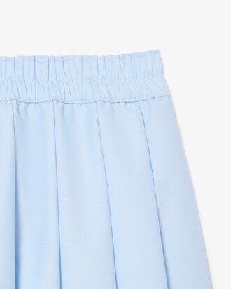 Jupe pliss&eacute;e mi-longue effet Petit Piqu&eacute;