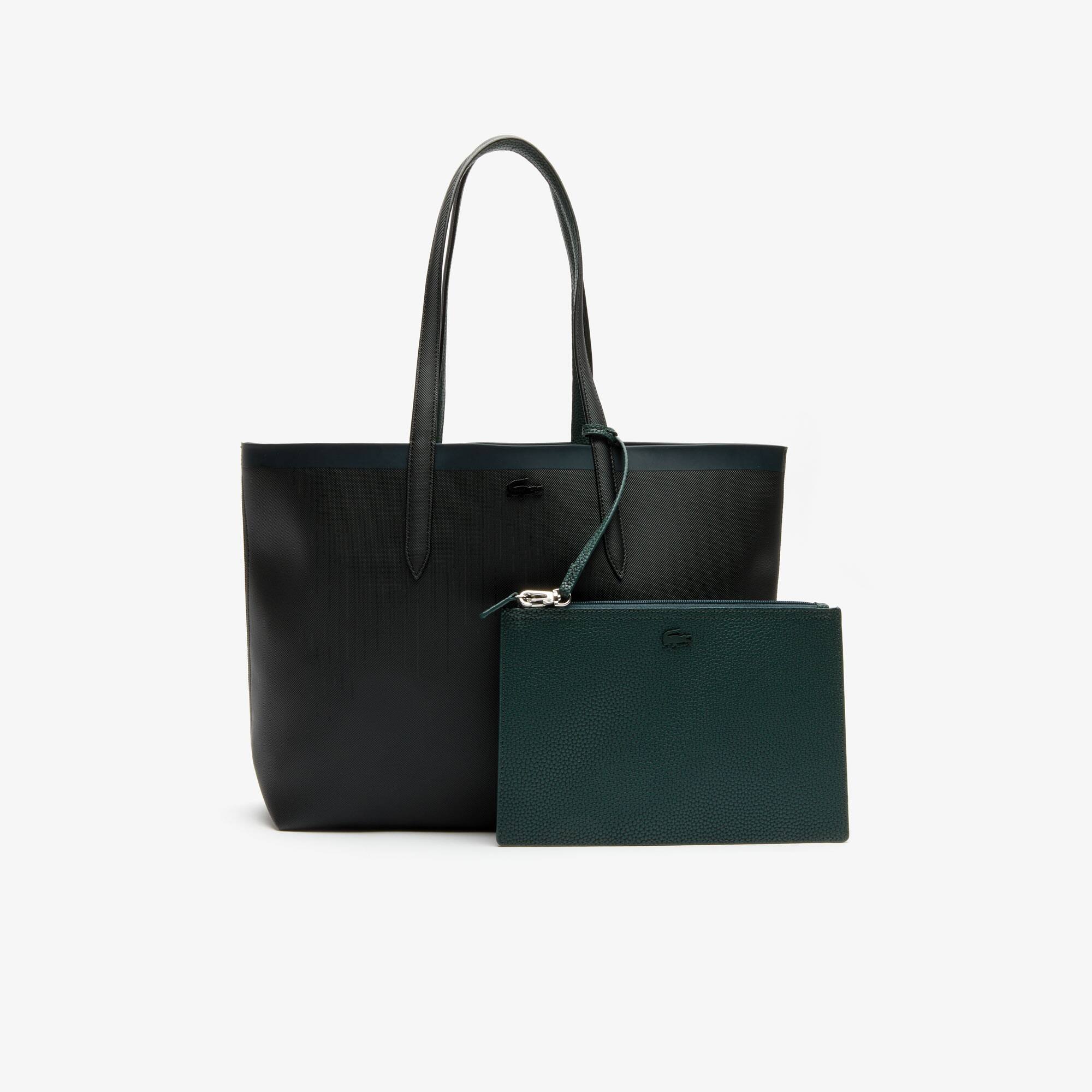 Femme CuirCabasMaroquinerie Lacoste Sacs Main À 6bgYf7yv
