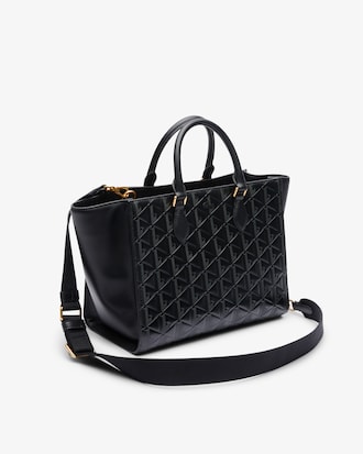 Grand sac cabas Maheki monogramme