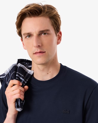 T-shirt signature brod&eacute;e