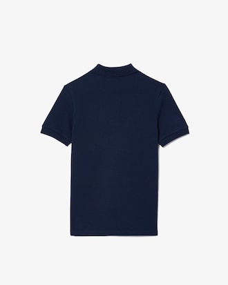 Polo Lacoste x Club Med en petit piqué avec badge