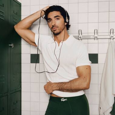 The Taylor Zahar Perez Interview for Lacoste Underwear