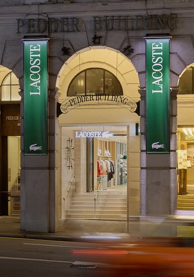 New Lacoste Flagship Store in Hong Kong