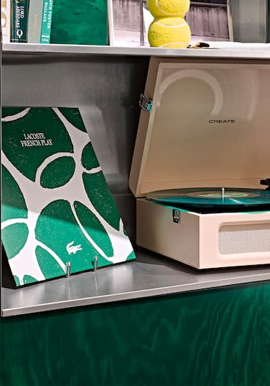 The Lacoste French Play vinyl