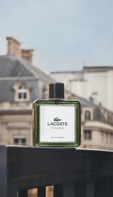 Lacoste Original, the new Lacoste fragrance for men, embodied by Pierre Niney.