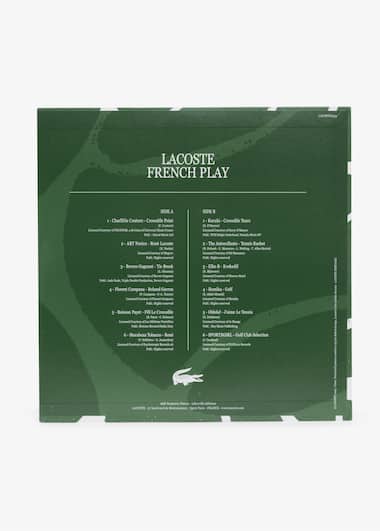 The Lacoste French Play vinyl
