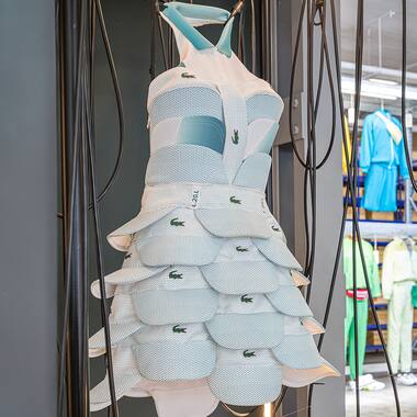 2020 Lacoste x Freaky Debbie cap dress