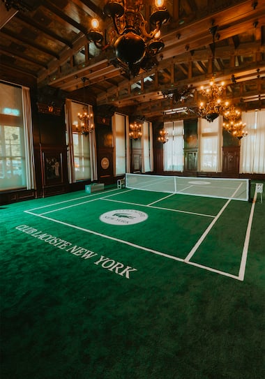 Welcome to Club Lacoste in New York