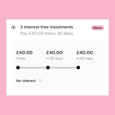 Klarna Installment x Lacoste - Step 1