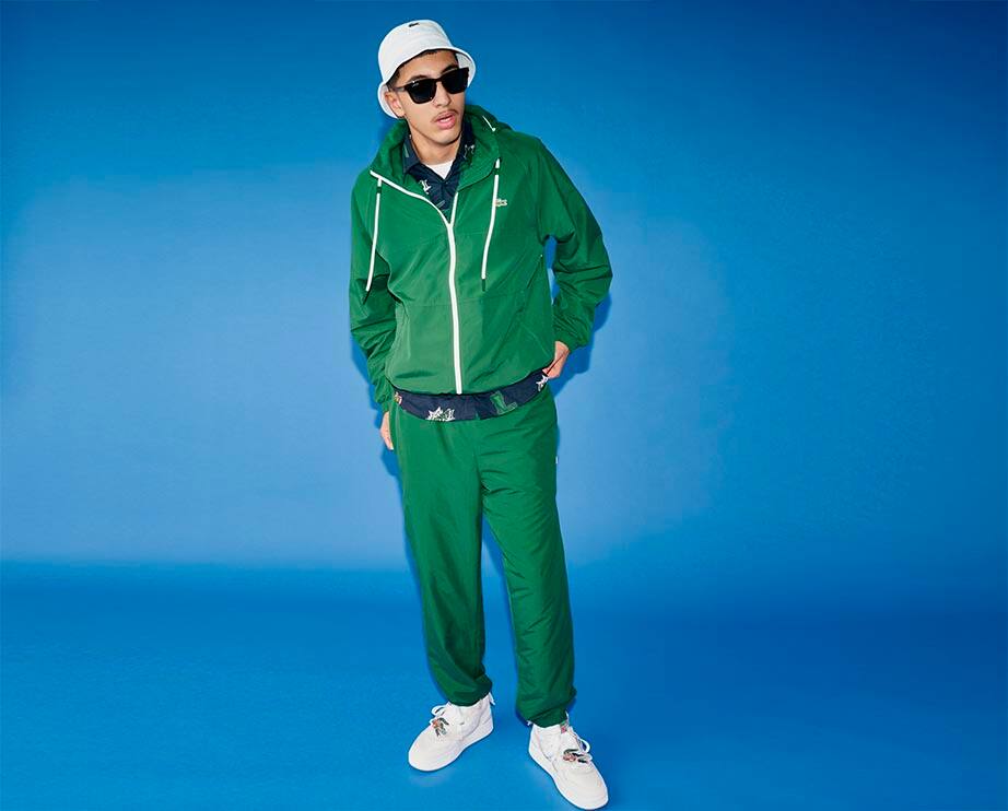 mens lacoste joggers