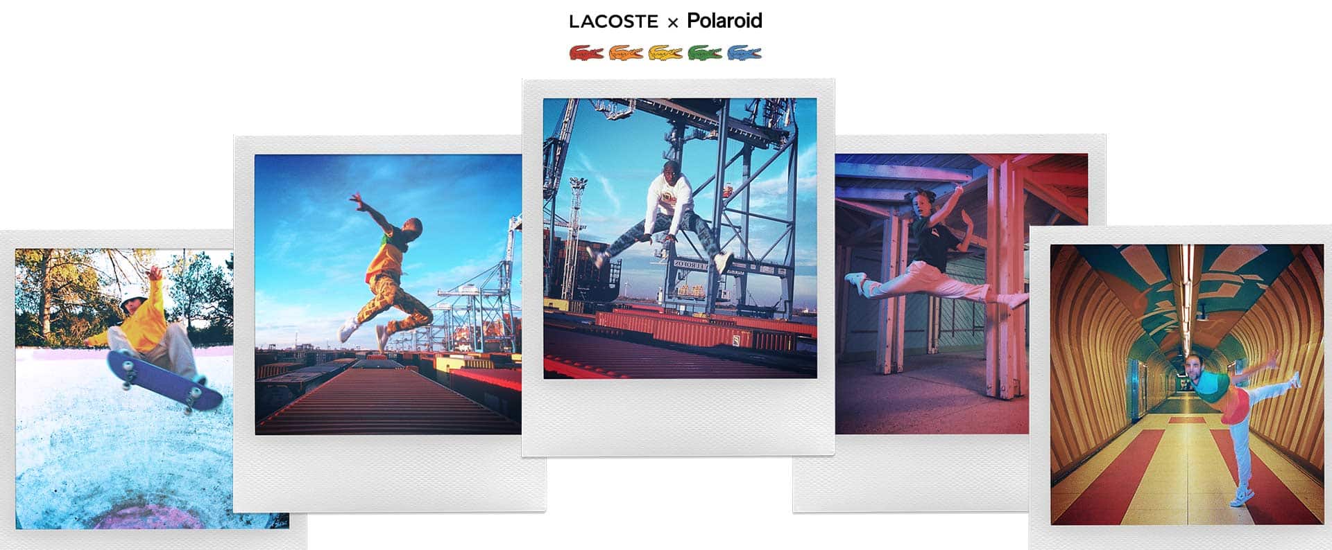 Lacoste Lacoste x Polaroid Collaboration LACOSTE