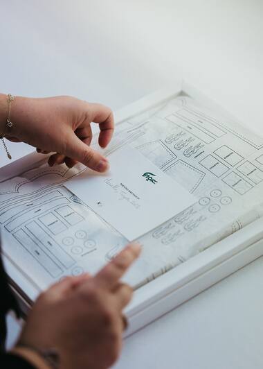 Lacoste Paper Pattern Polo shirt design