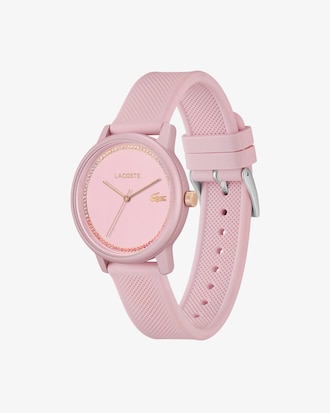 Lacoste.12.12 Go 3 Hands Watch Blush Silicone