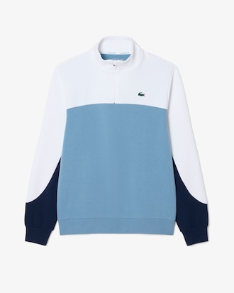 Sport Quarter Zip Colour-Block Sweatshirt