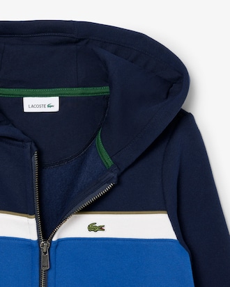 Colour-Block Fleece Sweatshirt