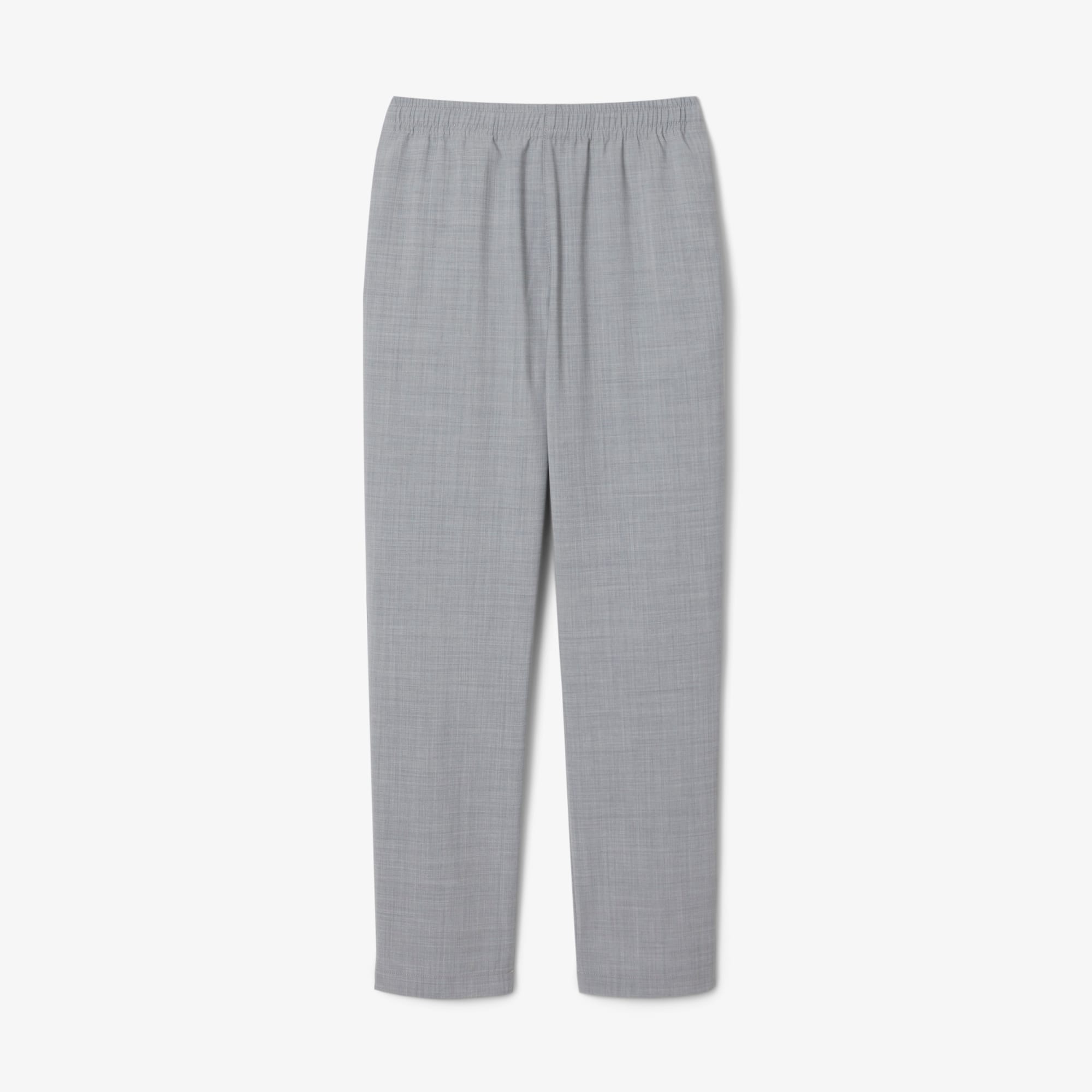 Regular Fit Wool Flannel Chino Pants - Men's Trousers & Shorts