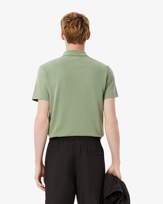 Regular Fit Cotton Blend Polo Shirt