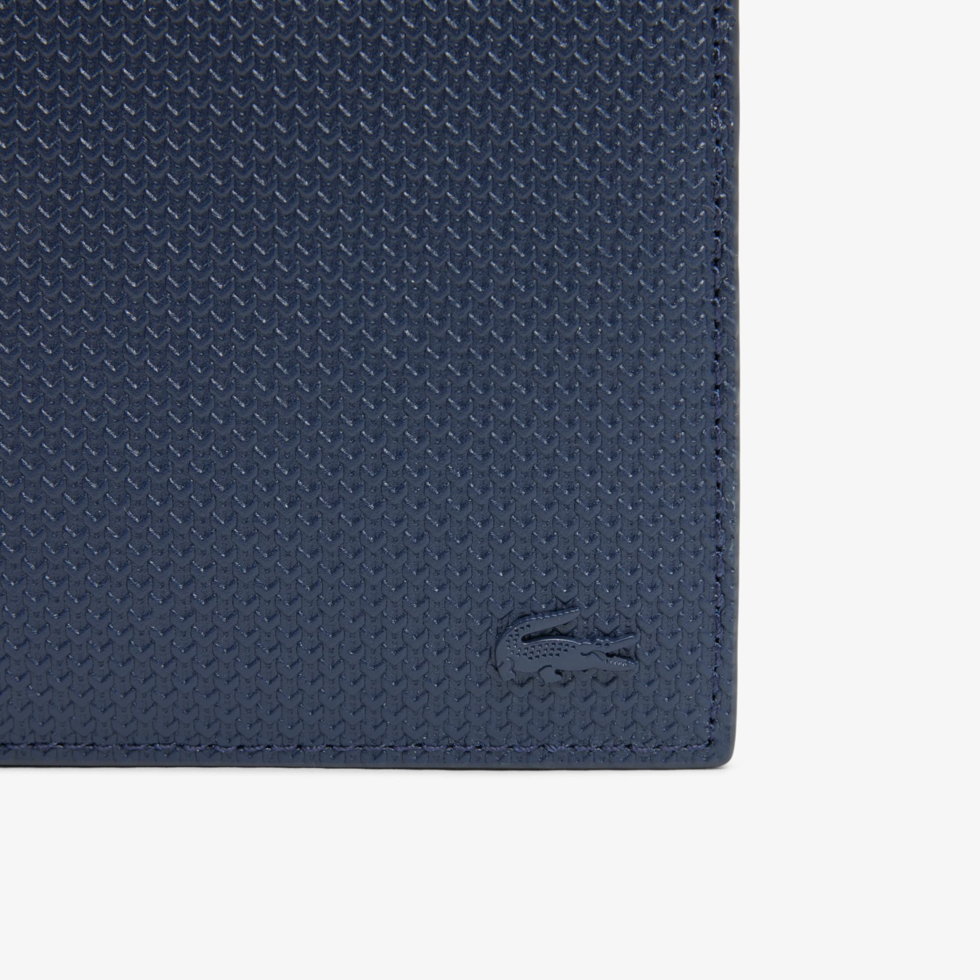 Chantaco Zipped Piqué Leather Billfold - Men's Cardholders - New