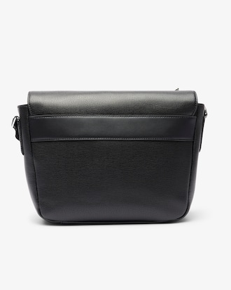 Ossian Flap Close Leather Satchel