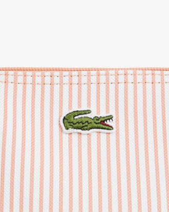 Large Striped L.12.12 Concept Tote