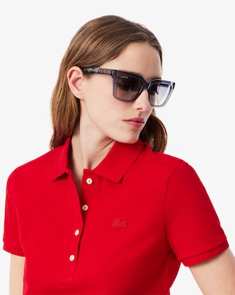 L.12.D Slim Fit Stretch Piqué Polo Shirt