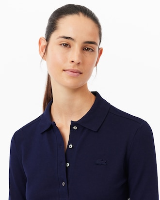 Slim Fit L.12.D Stretch Piqué Polo Shirt