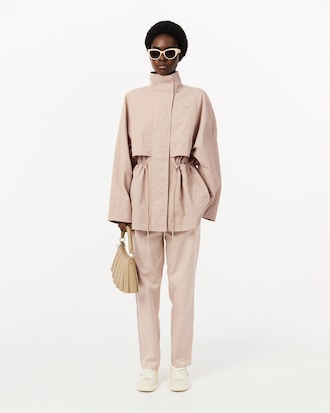 Straight Fit Cotton Gabardine Chino Pants