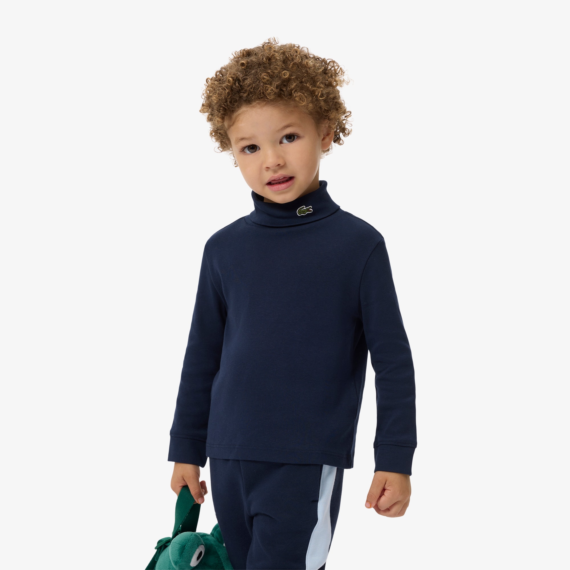 Cotton Roll Neck T-shirt - Boys' T-Shirts & Shirts (2-7 years