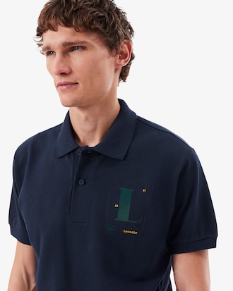 Classic Fit Printed Petit Piqu&eacute; Polo Shirt