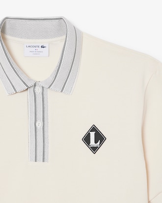 French Made Classic Fit Badge Polo Shirt