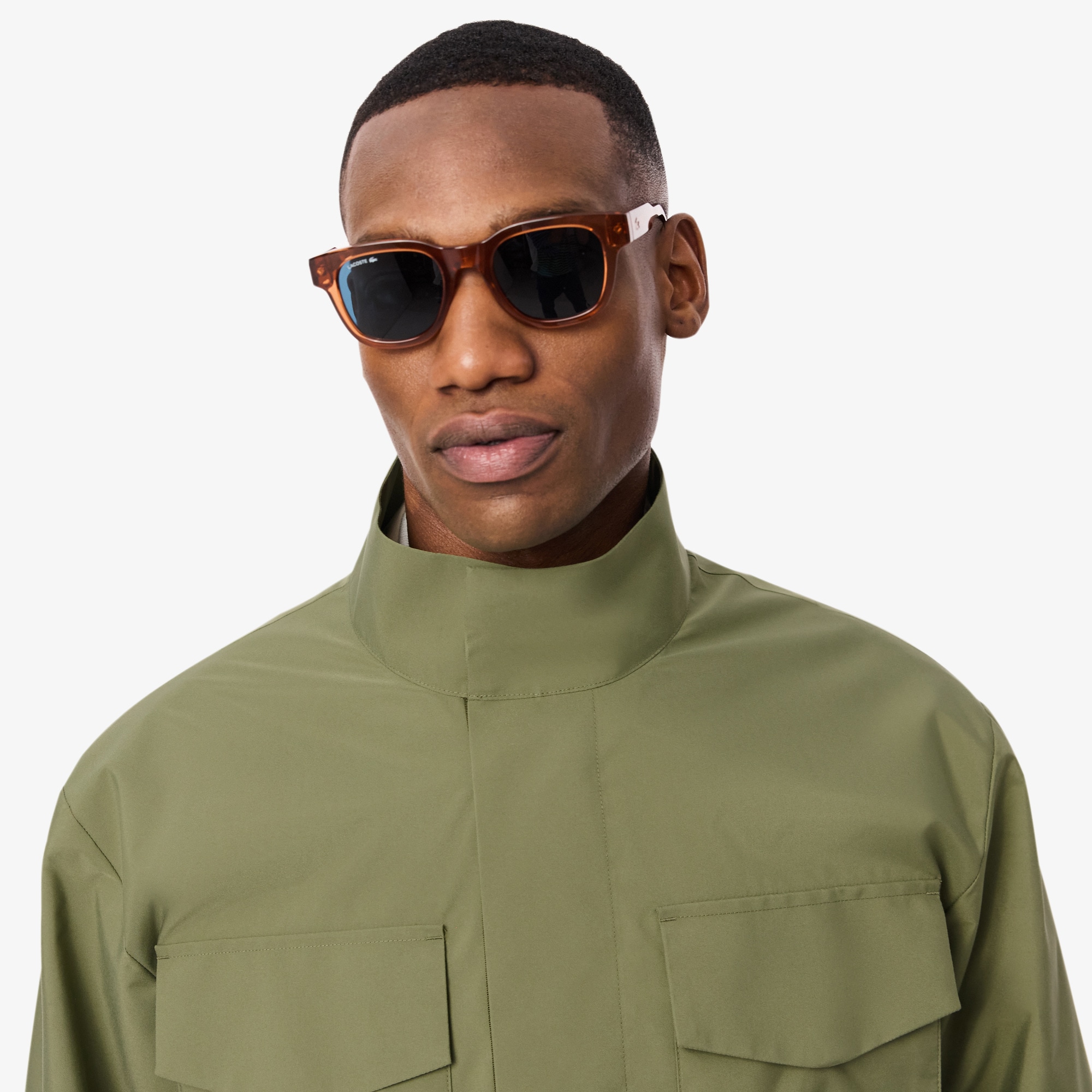 Mid-Length Water-Repellent Windbreaker Jacket - Men's Jackets
