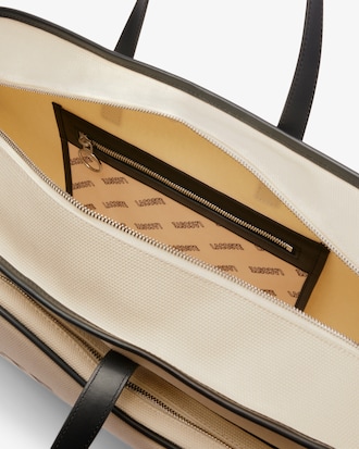 Large Heritage Canvas Racket Bag
